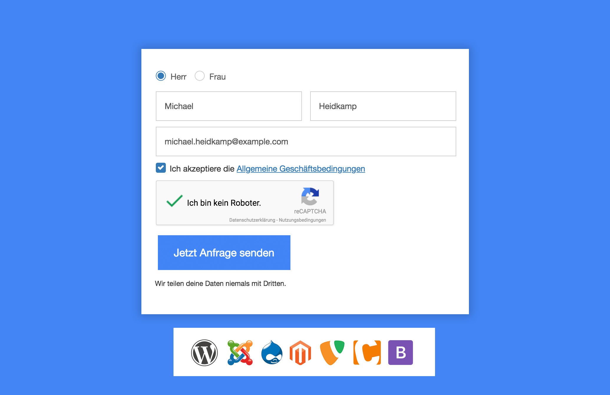 Double-Opt-in for Sugar