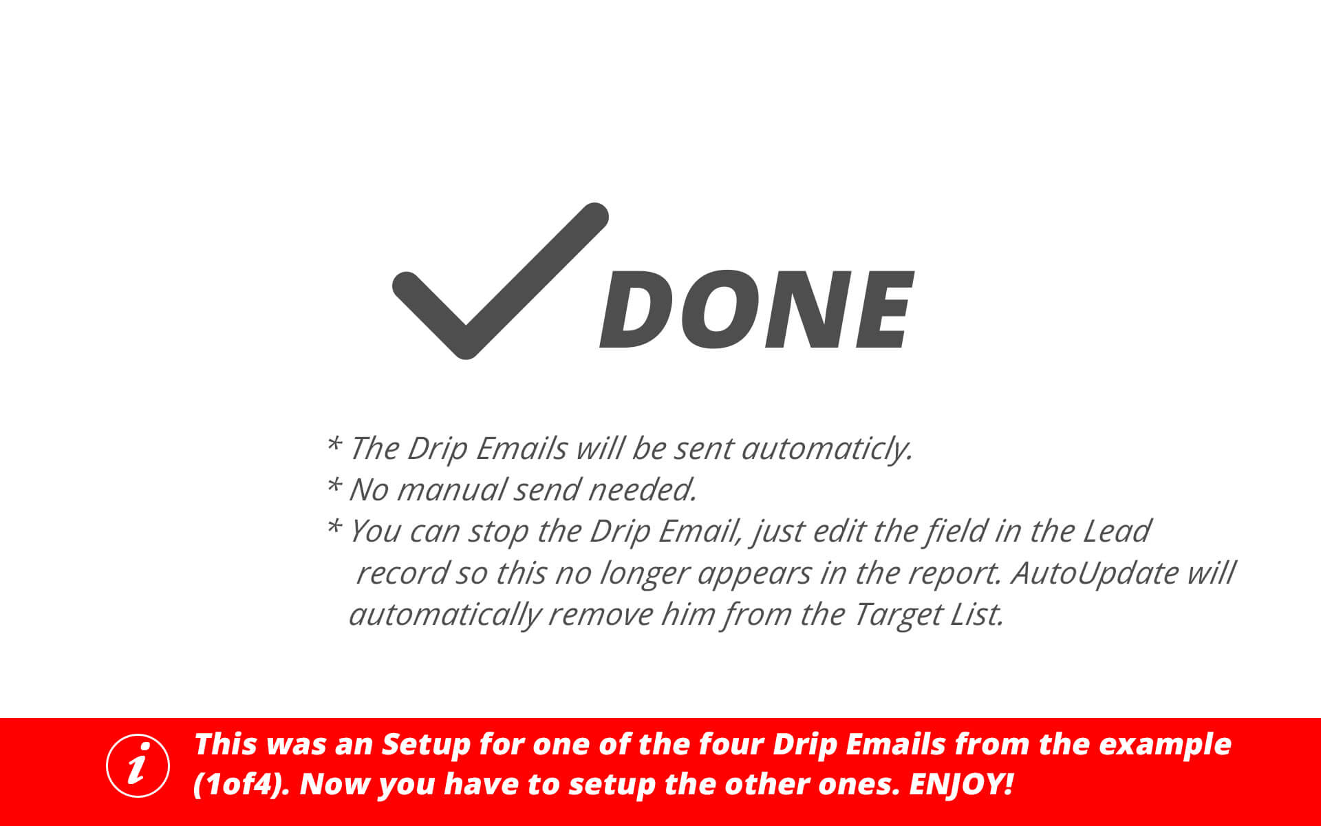 Drip Email Campaigns