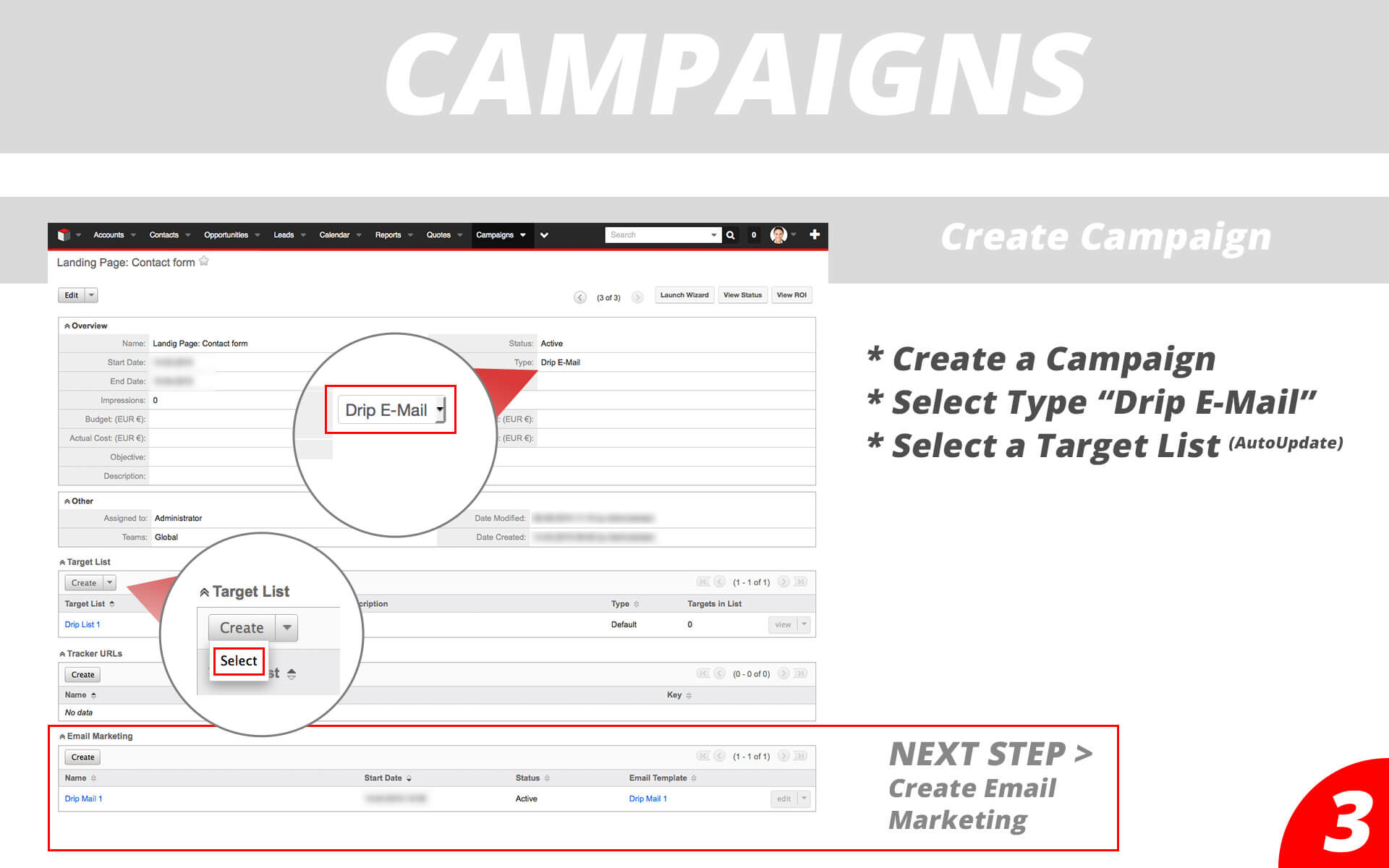 Drip Email Campaigns - Campaigns